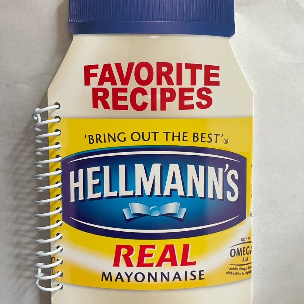 Hellmann's ‘Bring Out the Best’ Real Mayonnaise Favorite Recipes Cookbook